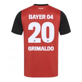 Bayer Leverkusen Alejandro Grimaldo #20 Heimtrikot 2024-25 Kurzarm